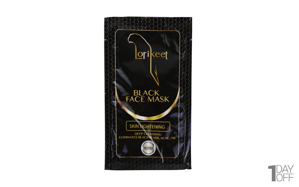 ماسک صورت لایه بردار 15 گرمی مدل Black