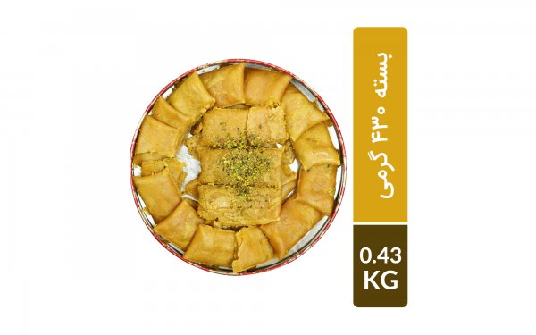سوهان لقمه‌ای مقدار 430 گرم