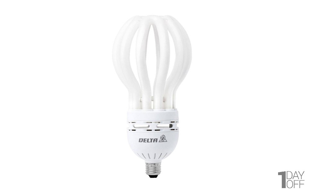 لامپ ال‌ای‌دی آفتابی 105 وات دلتا مدل لوتوس پایه E27 