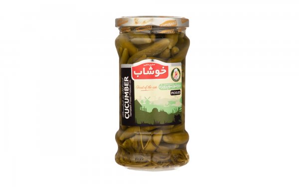 خیارشور سوپر ویژه خوشاب مقدار 600 گرم 