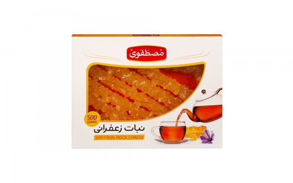 نبات زعفرانی شاخه‌ای مصطفوی مقدار 500 گرم