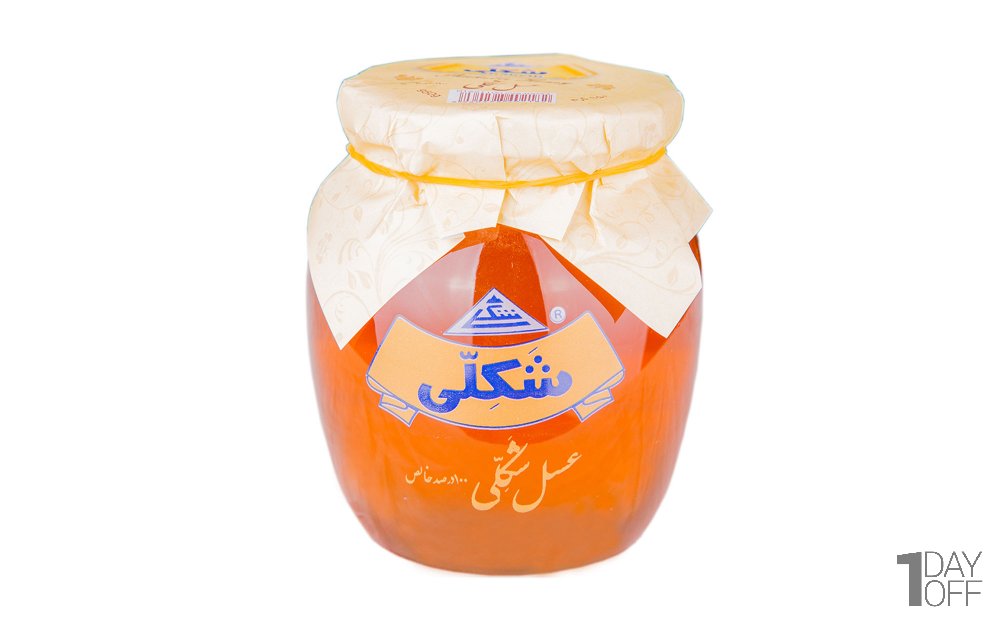 عسل طبیعی شکلی مقدار 950 گرم
