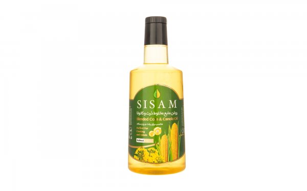 روغن مایع مخلوط ذرت و کانولا سی‌سام مقدار 900 میلی‌لیتر 
