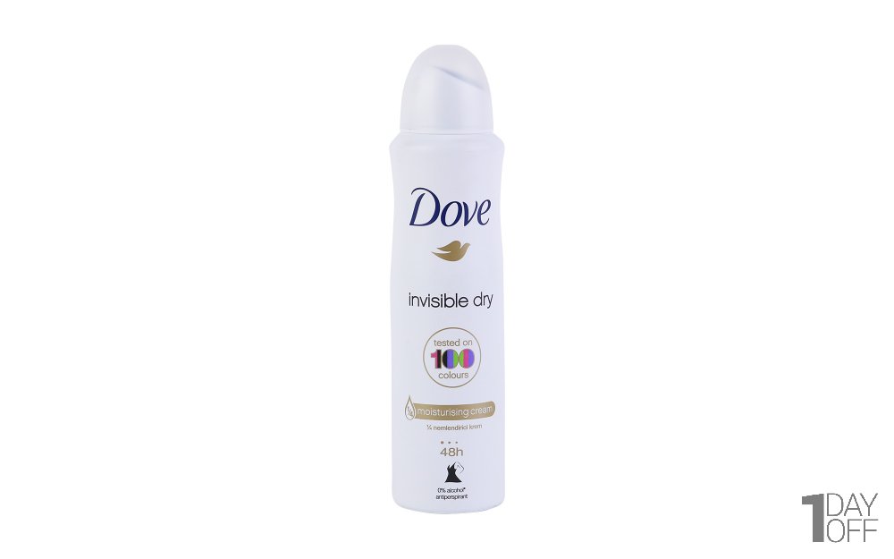​اسپری ضدتعریق زنانه Invisible Dry مقدار 150 ​میلی‌لیتر