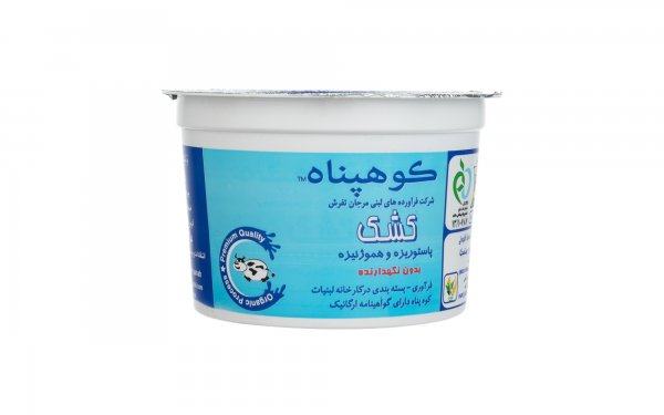 کشک پاستوریزه ارگانیک کوهپناه مقدار 250 گرم