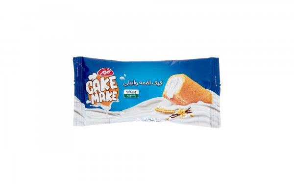  کیک لقمه وانیلی کیک میک مزمز مقدار 40 گرم 