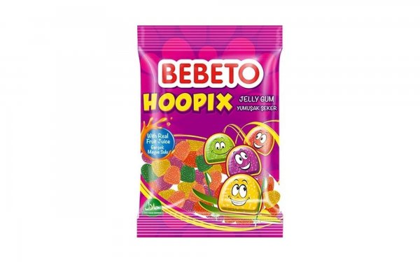 پاستیل ببتو طرح Hoopix مقدار 80 گرم