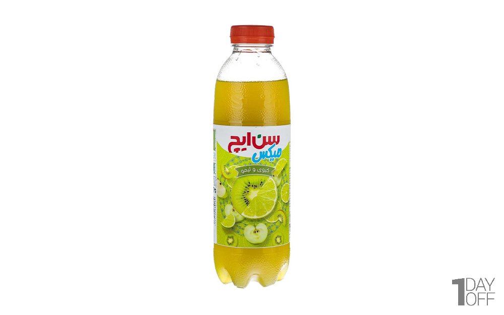 نکتار کیوی و لیمو سن‌ایچ مقدار 750 میلی‌لیتر