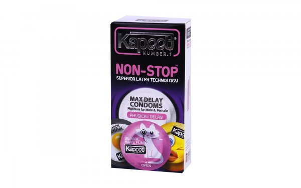 کاندوم کاپوت (Kapoot) مدل Non-Stop