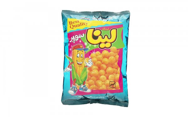 اسنک سوپر توپی لینا مقدار 140 گرم 