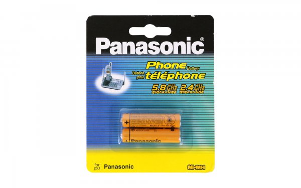 باتری نیم‌قلم قابل شارژ بسته 2 عددی پاناسونیک (Panasonic) مدل HHR-3MRT/2BM