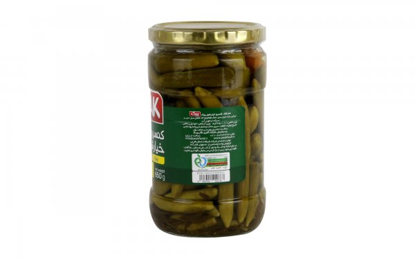 خیارشور ویژه پیک مقدار 650 گرم