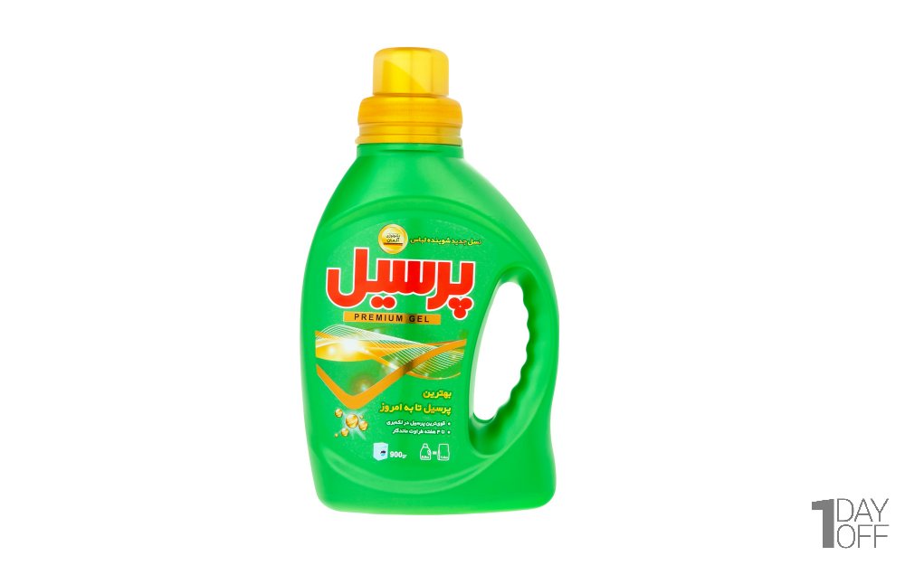مایع لباسشویی ژل پریمیوم پرسیل مقدار 900 گرم