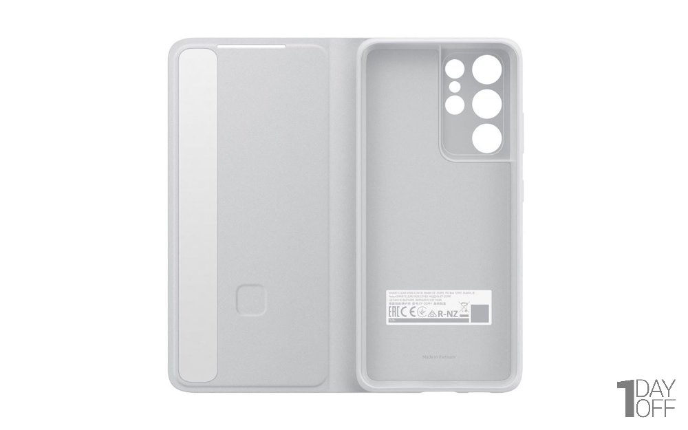کیف کلاسوری سامسونگ طرح Clera View Cover مدل Galaxy S21 Ultra Samsung