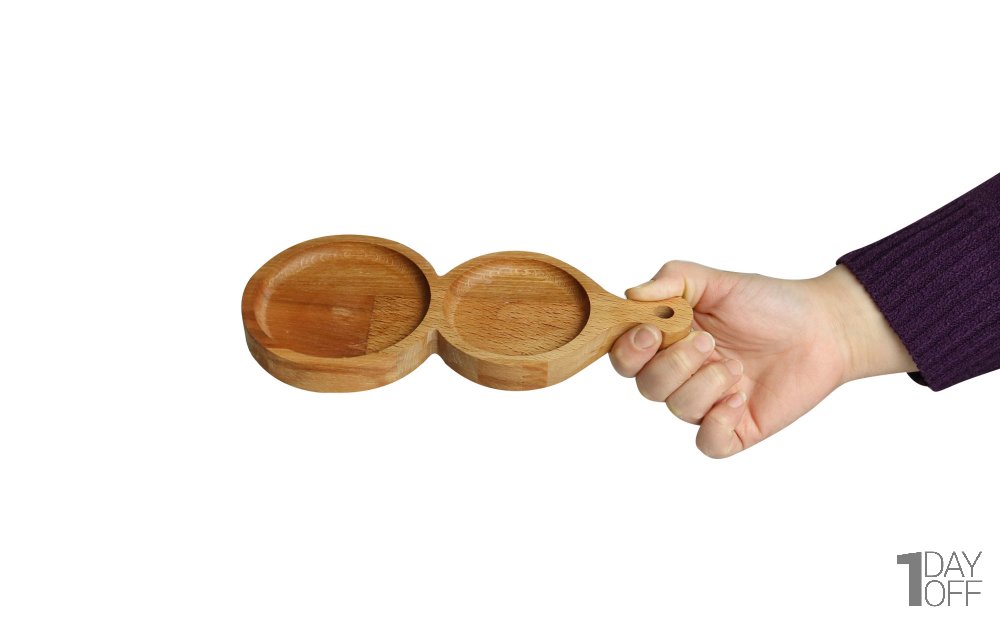 تخته سرو چوبی 2 خانه راکتی