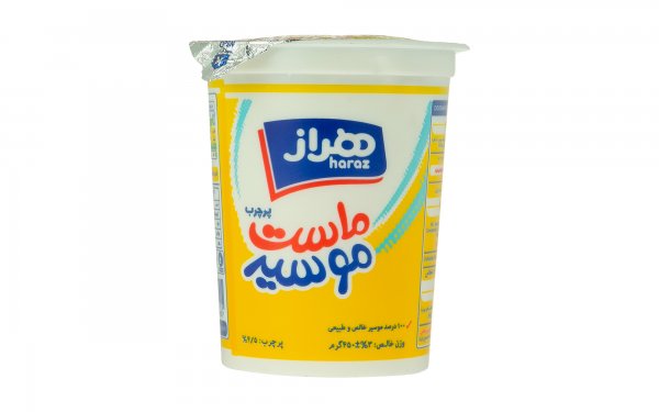ماست چکیده موسیر هراز مقدار 450 گرم