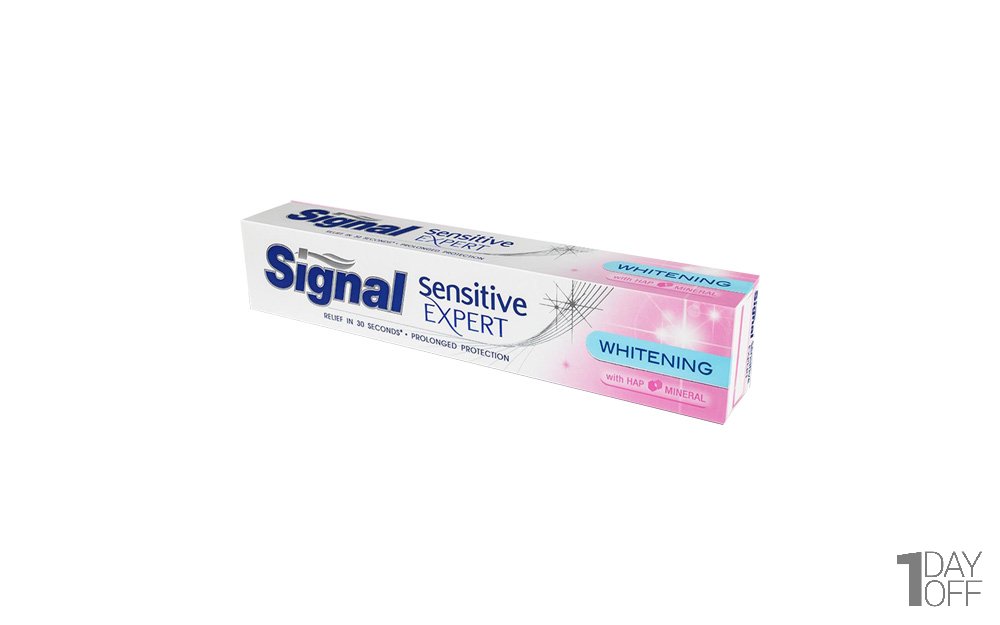 خمیردندان مناسب دندان‌های حساس سیگنال (Signal) مقدار 100 گرم 