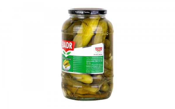 خیارشور درجه یک بدر مقدار 1450 گرم