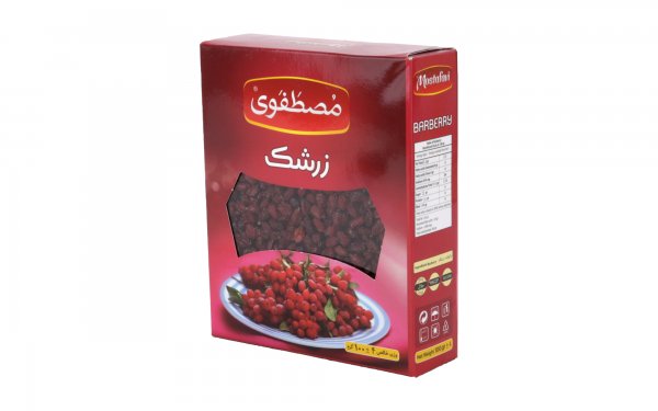 زرشک مصطفوی مقدار 100 گرم