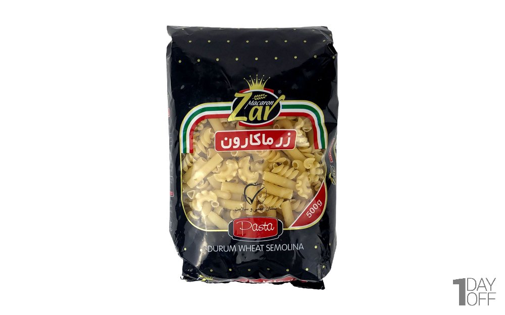 ماکارونی فرمی زر ماکارون مدل فانتزیا میکس مقدار 500 گرم