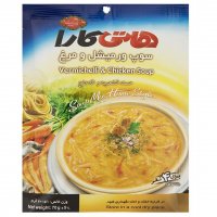 سوپ ورمیشل و مرغ نیمه‌آماده هاتی‌کارا گلستان 70 گرم