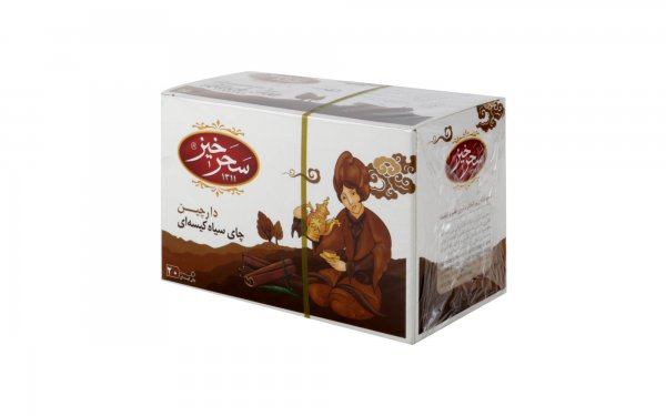 چای سیاه کیسه‌ای طعم دارچین سحرخیز بسته 20 عددی