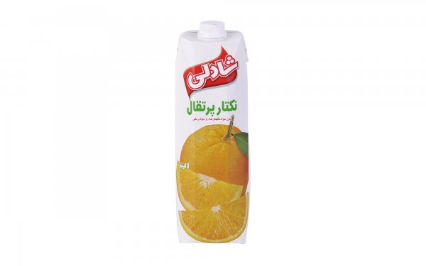 نکتار پرتقال مقدار  1 لیتر شادلی