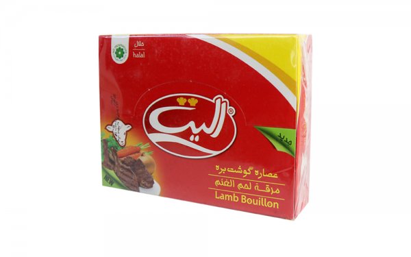 پودر فشرده حاوی عصاره گوشت بره الیت بسته 48 عددی