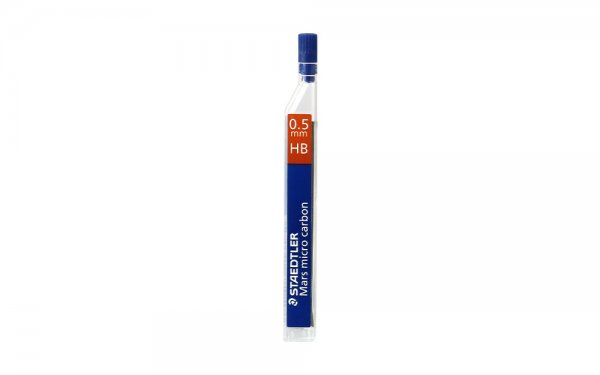 نوک اتود 0.5 میلی‌متری استدلر (Staedtler) مدل Mars Micro Carbon نوع HB رنگ مشکی