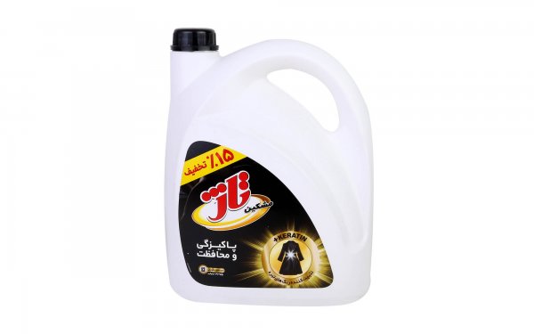 مایع لباسشویی مخصوص لباس‌های مشکی و تیره مشکین تاژ  مقدار 3750 گرم 