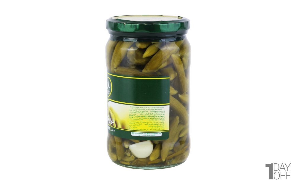 خیارشور ویژه دلوسه مقدار 750 گرم