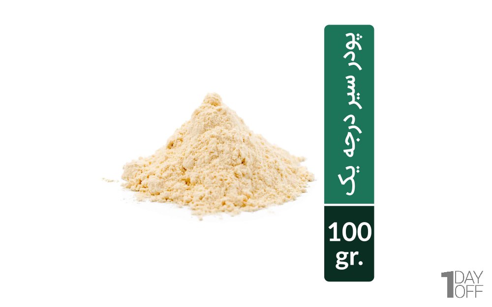پودر سیر درجه یک مقدار 100 گرم