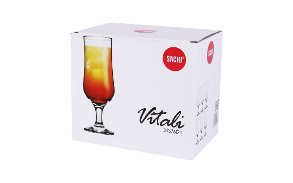 لیوان گیلاس ساچی مدل ویتالی (Vitali) بسته 6 عددی