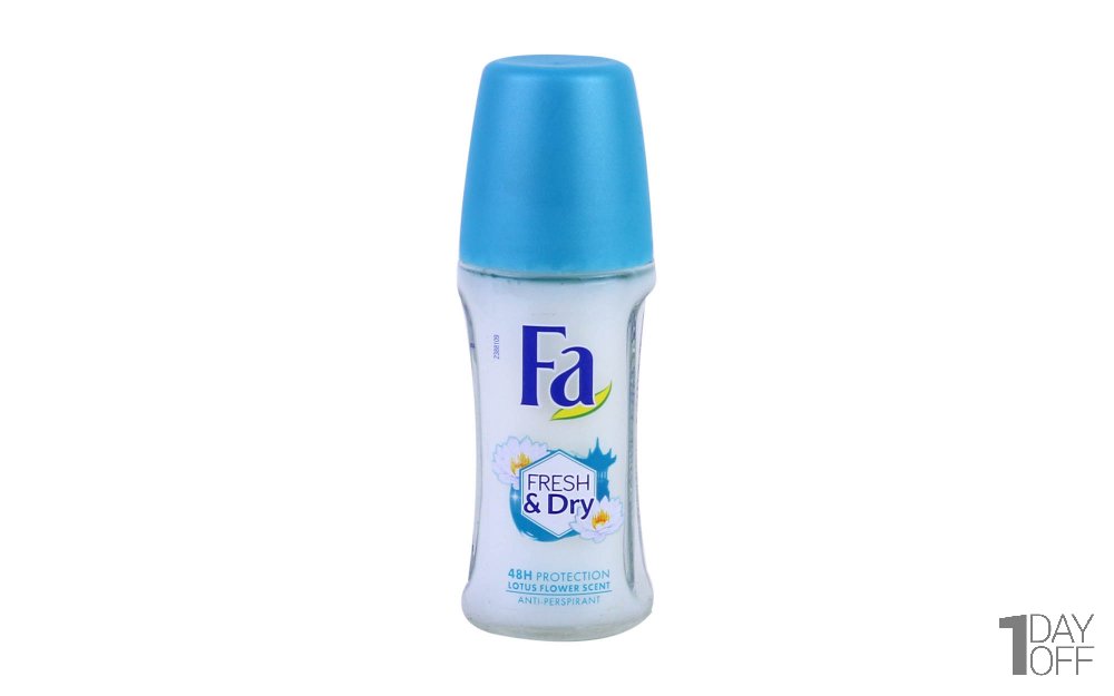 مام رول زنانه Fresh & Dry فا (Fa) مقدار 50 میلی‌لیتر
