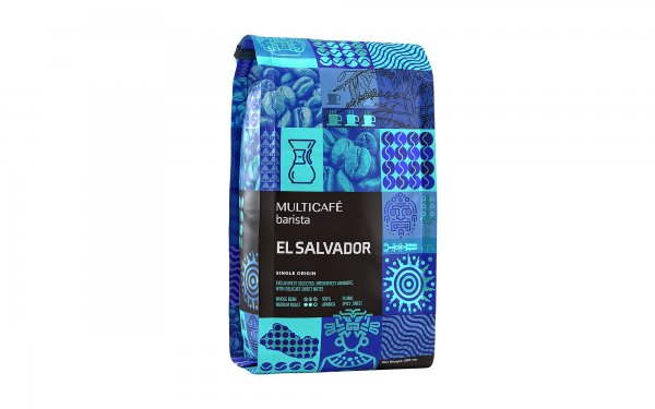 دانه قهوه ال‌سالوادور (EL SALVADOR) مولتی‌کافه مقدار 250 گرم 