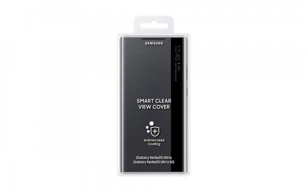 کیف کلاسوری طرح Clera View Cover مدل  Samsung Galaxy S21 Ultra 