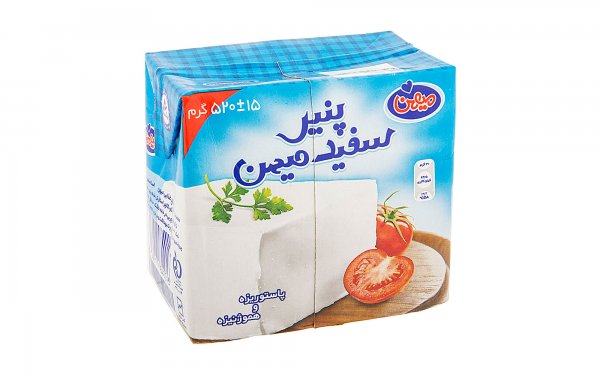 پنیر سفید میهن مقدار 520 گرم