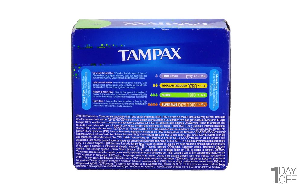 تامپون تامپکس (Tampax) بسته 20 عددی