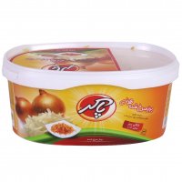 پیاز سرخ‌شده طلایی خلالی ریز پاکر 250 گرم
