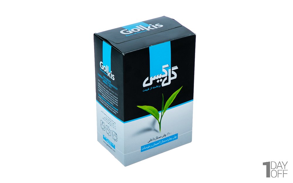چای سیاه بهاره ممتاز لاهیجان و فومنات گل‌‌کیس مقدار 450 گرم