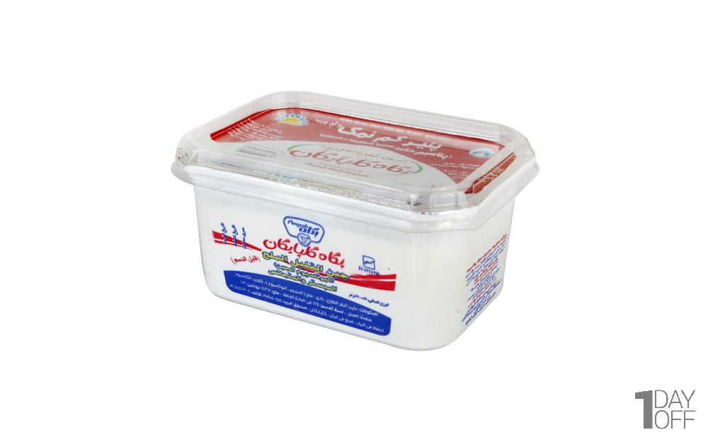 پنیر کم‌نمک و کم‌چرب پگاه گلپایگان مقدار 400 گرم