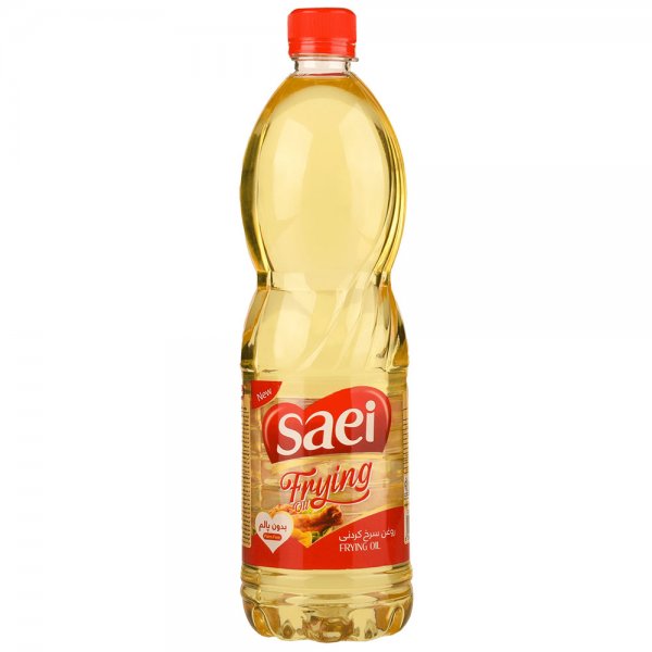 روغن سرخ‌کردنی بدون پالم ساعی مقدار 900 میلی‌لیتر