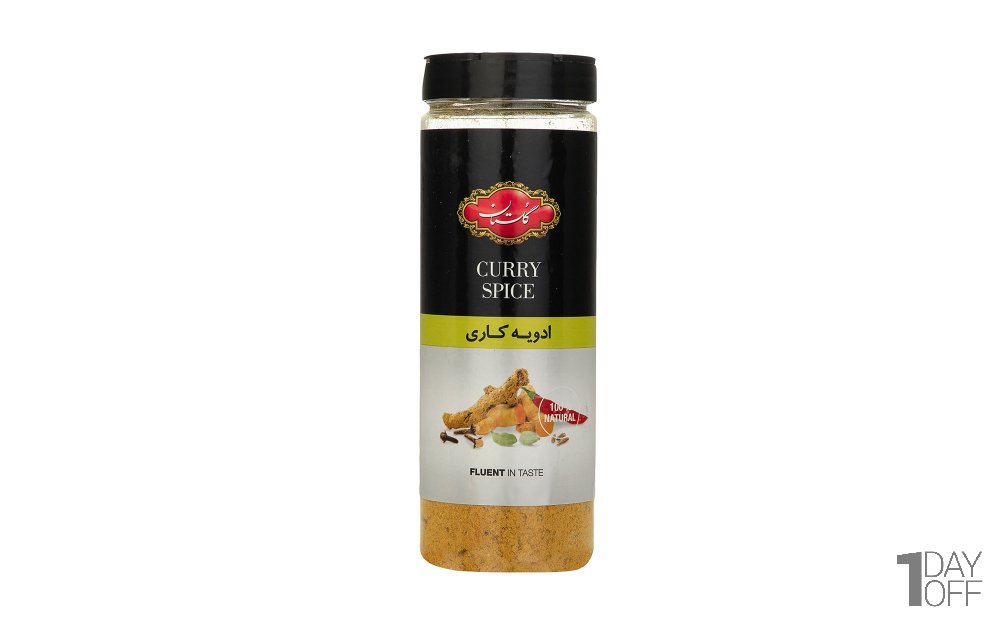 پودر ادویه کاری گلستان مقدار 250 گرم