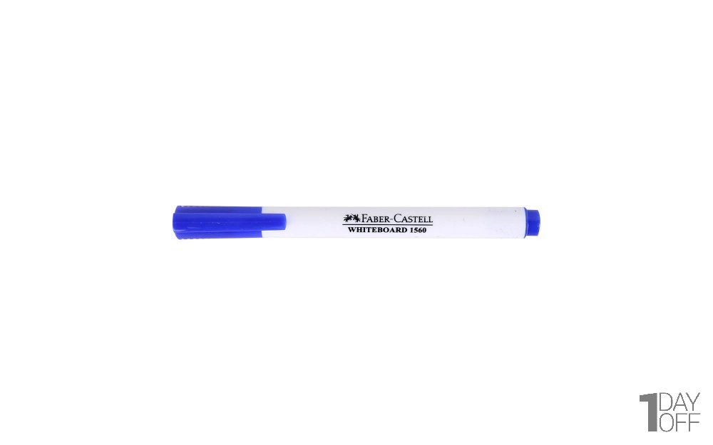 ماژیک وایت‌برد اسلیم فابر کاستل (Faber Castell) رنگ آبی