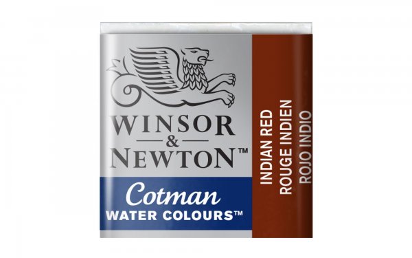 قرص آبرنگ وینزور (Winsor) سری Cotman رنگ INDIAN RED