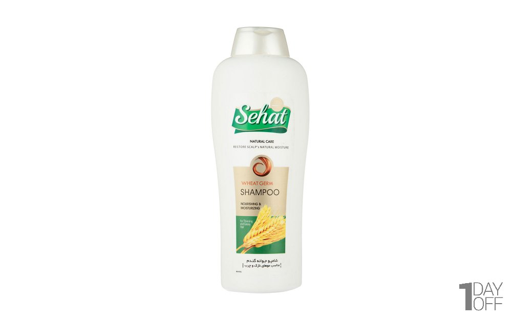 شامپو پروتئینه جوانه گندم مدل Wheat Germ صحت مقدار 1 لیتر
