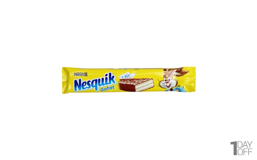 ویفر با روکش شکلات نسکوئیک (Nesquik) مقدار 26 گرم
