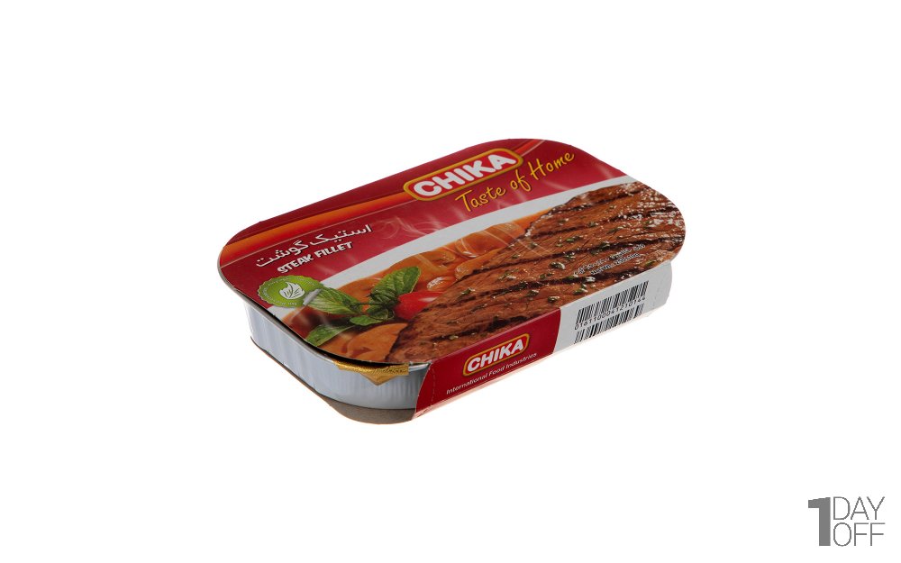 استیک گوشت چیکا مقدار 250 گرم