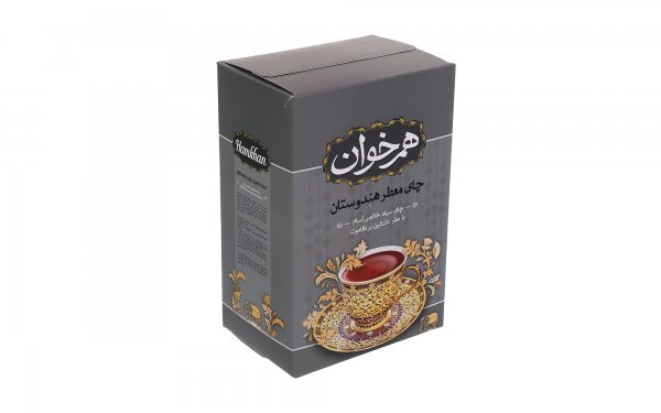 چای سیاه معطر هندوستان هم‌خوان مقدار 450 گرم
