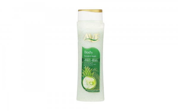 شامپو اسکراب صورت و بدن مدل Milk And AloeVera اوه مقدار 380 گرم